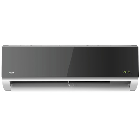 Aer conditionat Vivax ACP-18CH50AERI Silver Mirror R-Design Wi-Fi, R32, Kit de instalare inclus, Inverter, 18000 BTU/h, Clasa A++, Ionizator, I feel, Autodiagnoza, Autocuratare, ECO-Mode