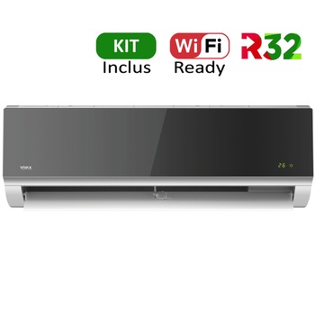 Aer conditionat Vivax ACP-12CH35AERI SILVER MIRROR R-Design Wi-Fi Ready, R32, Kit de instalare inclus, Inverter, 12000 BTU/h, Clasa A++, Ionizator, I feel, Autodiagnoza, Autocuratare, Autodetectie scurgeri freon, filtru Bio, filtru Anti-Praf, ECO-Mode Aer conditionat Vivax ACP-12CH35AERI SILVER MIRROR R-Design Wi-Fi Ready, R32, Kit de instalare inclus, Inverter, 12000 BTU/h, Clasa A++, Ionizator, I feel, Autodiagnoza, Autocuratare, Autodetectie scurgeri freon, filtru Bio, filtru Anti-Praf, ECO-Mode