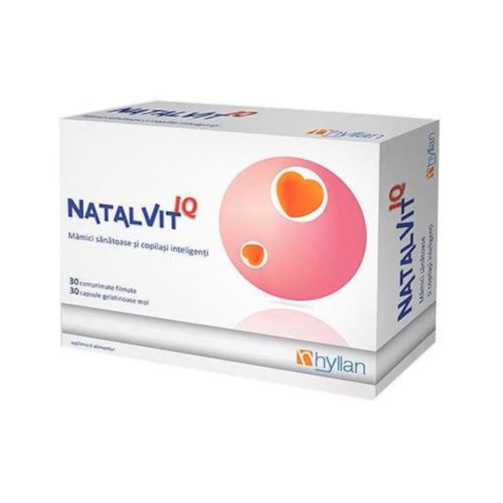 Natalvit IQ, pentru mamici sanatoase si copilasi inteligenti, 30 ...