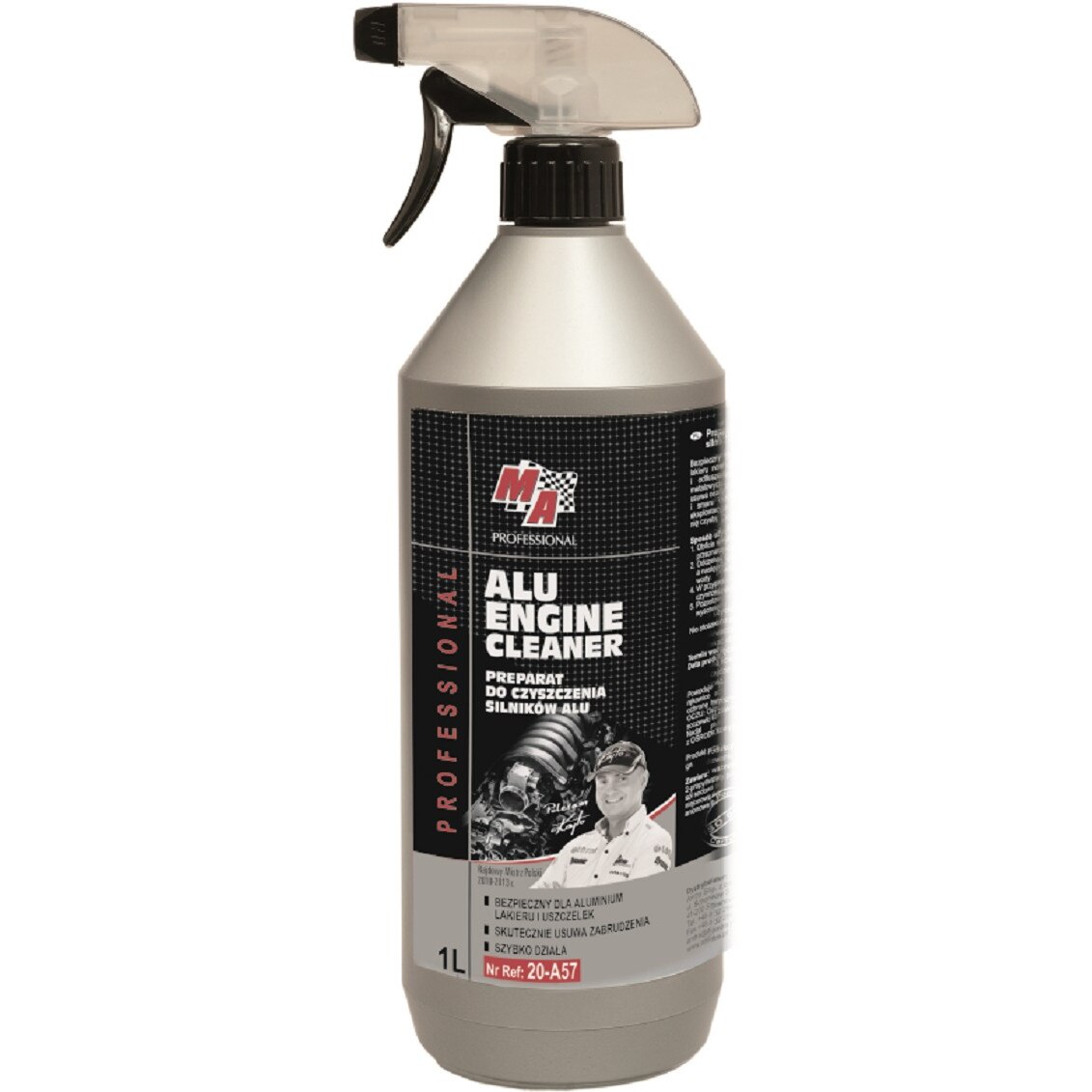 Pulverizator pentru curatarea diferitelor suprafete din aluminiu, cauciuc sau lacuite , profesional , la 1 litru + odorizant Metru Patrat