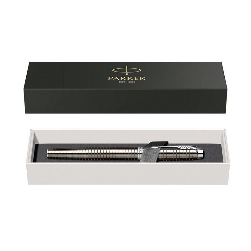 Roller Parker IM Royal Premium espresso cu accesorii cromate
