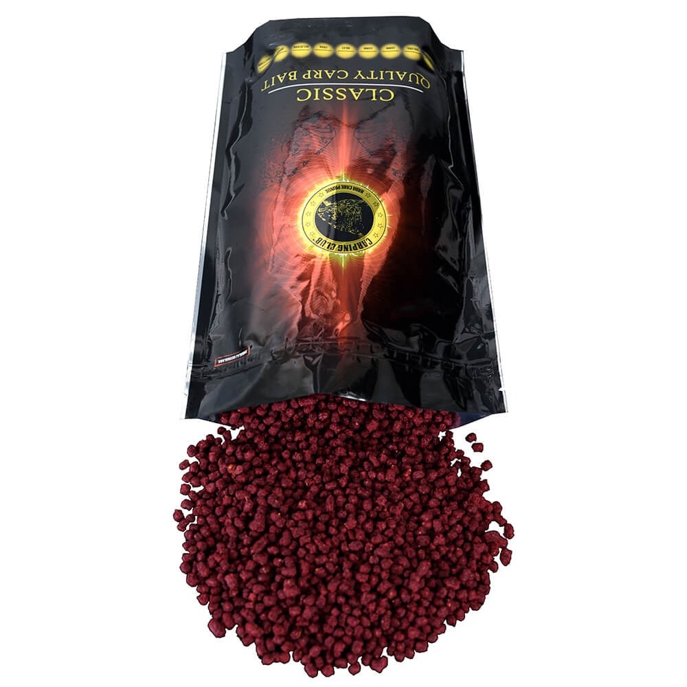 Pelete extrudate squid 10 mm, 1 kg