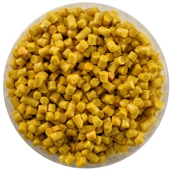 Pelete extrudate porumb dulce 10 mm, 1 kg Pelete extrudate porumb dulce 10 mm, 1 kg