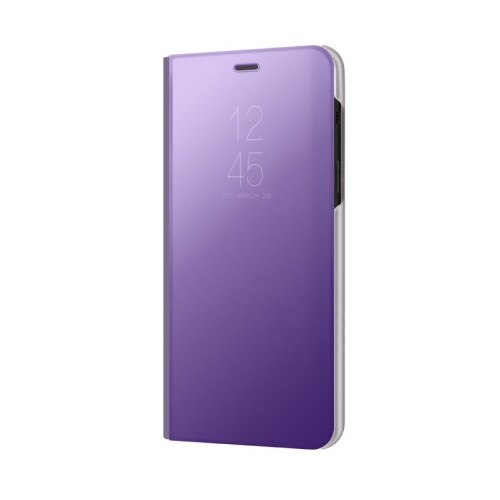 Husa Flip Cu Stand Samsung Galaxy A8 A530 2018 Tip Oglinda Mov