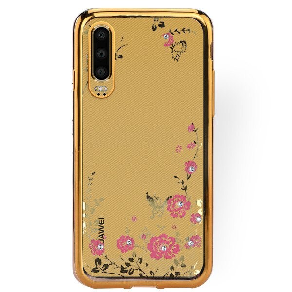 Husa HUAWEI P30 TPU Flori Gold