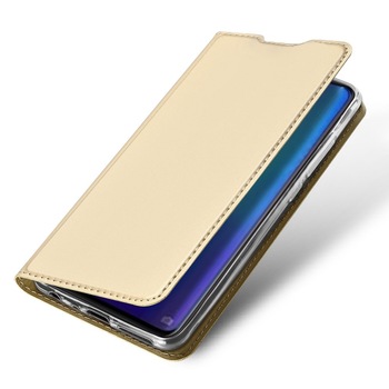 Husa Huawei P30 Flip Case Dux Ducis Gold Husa Huawei P30 Flip Case Dux Ducis Gold