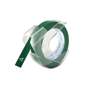 Etichete plastic embosabile DYMO Omega, 9mmx3m, verde, 520105, 520103 Etichete plastic embosabile DYMO Omega, 9mmx3m, verde, 520105, 520103