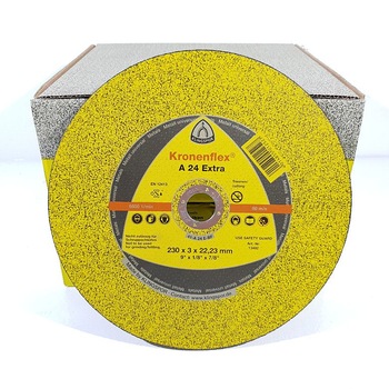 Set 25 discuri taiat metal, Klingspor, A 24 Extra, 230 x 3 Set 25 discuri taiat metal, Klingspor, A 24 Extra, 230 x 3