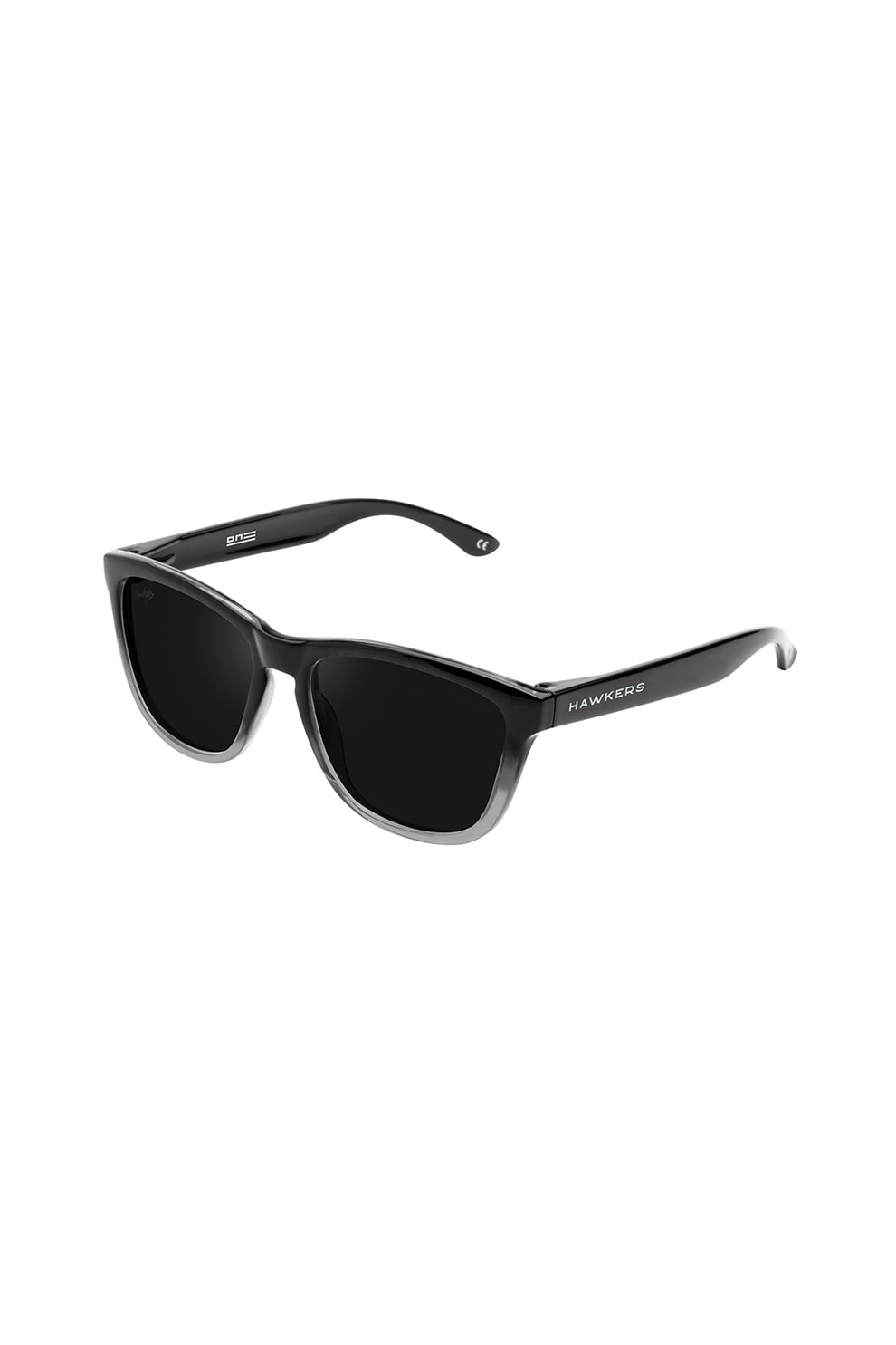 Hawkers, Ochelari de soare wayfarer unisex Fusion, Negru