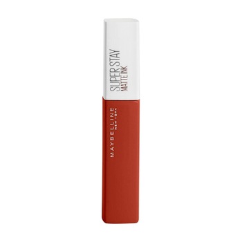 Ruj lichid mat rezistent la transfer Maybelline New York Superstay Matte 117 Ground-Breaker , 5ml Ruj lichid mat rezistent la transfer Maybelline New York Superstay Matte 117 Ground-Breaker , 5ml