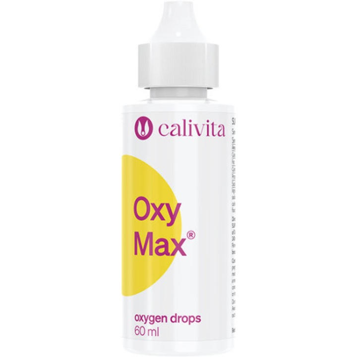 OxyMax® supliment pentru Sistemul Circulatoriu cu rol in Reducerea efectelor Poluarii asupra Organismului (60 ml) - Calivita