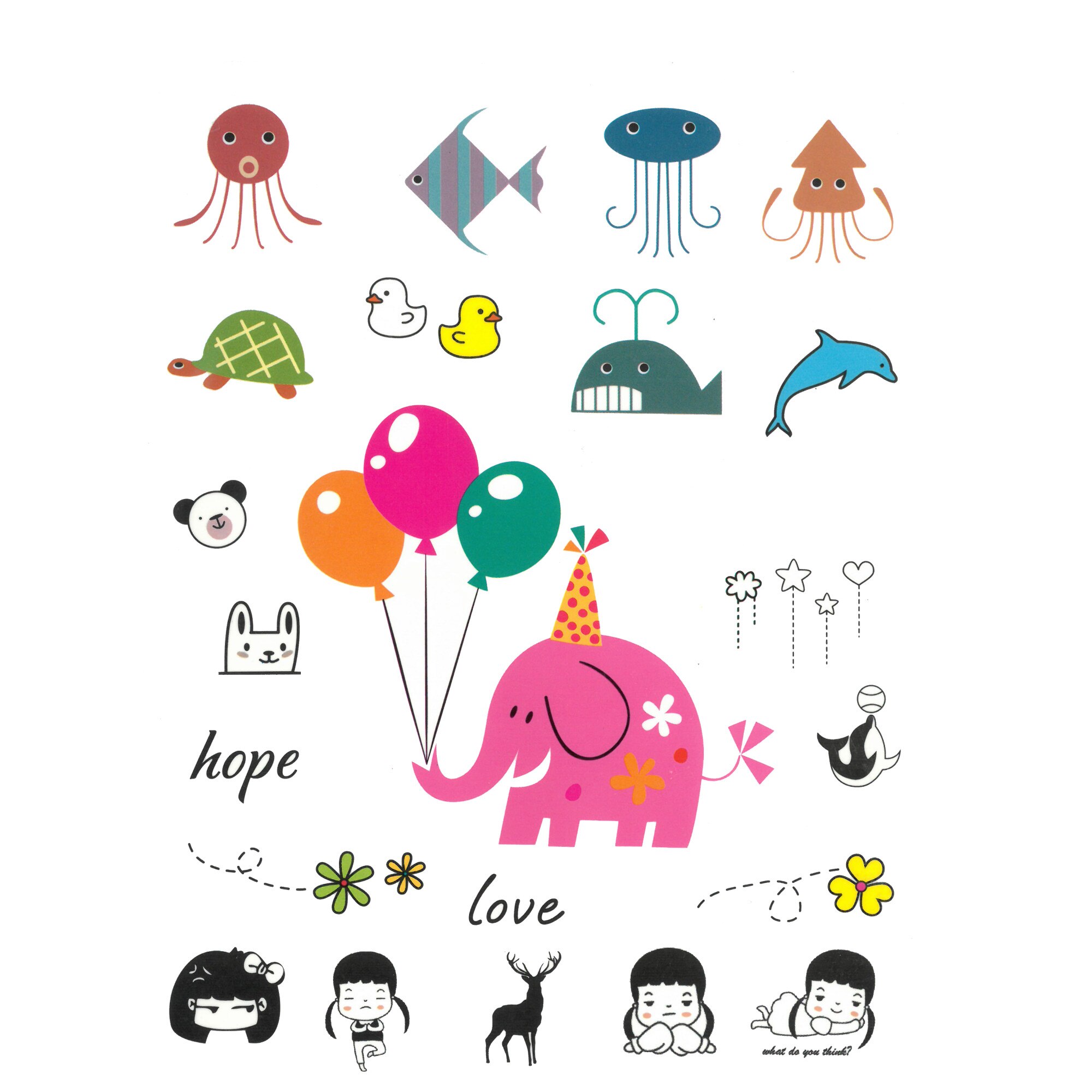 Tatuaj temporar -hope- 20x15cm