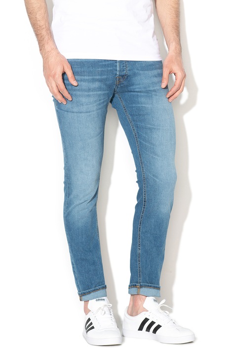 Jack & Jones, Дънки Glenn по тялото, Син