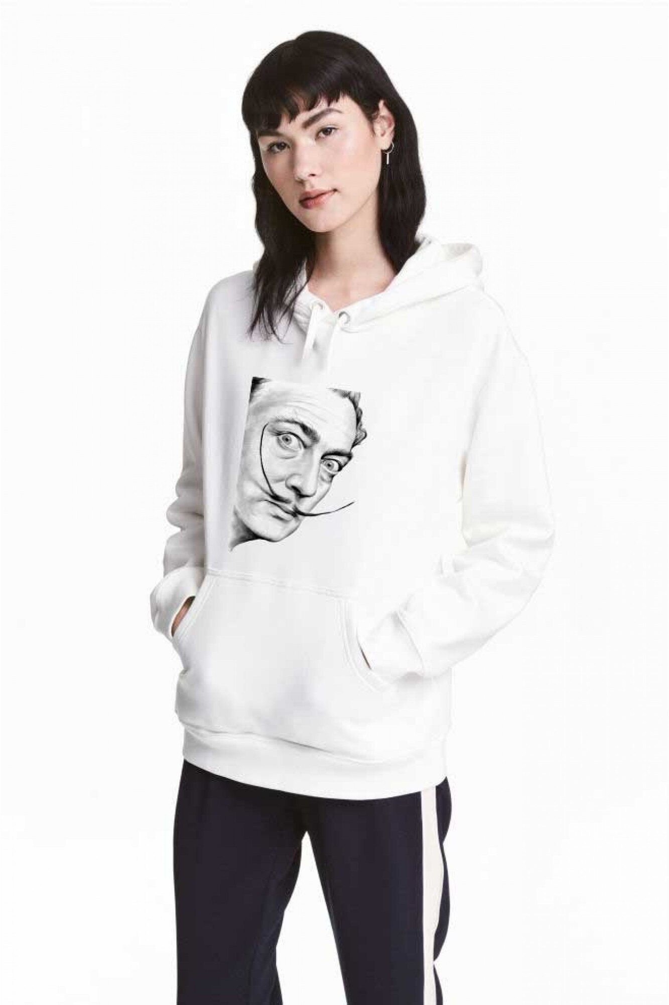 Hanorac dama alb - Dali - Portret