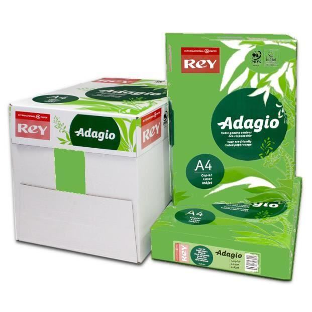 Hartie color Adagio A4, 80 gr, 500 coli/top, verde intens
