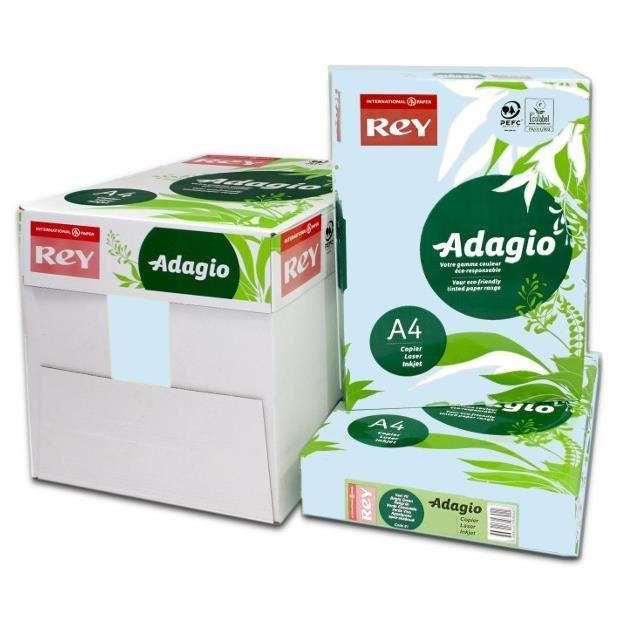 Carton color Adagio, A4, 160 gr, 250 coli/top, albastru pal