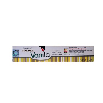 Betisoare Naturale Parfumate Golden Vanila, Vijayshree 15g(12-15buc) Betisoare Naturale Parfumate Golden Vanila, Vijayshree 15g(12-15buc)