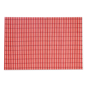 Set suport farfurie, Zola®, 4 bucati, bambus, rosu/bej, 30x45 cm Set suport farfurie, Zola®, 4 bucati, bambus, rosu/bej, 30x45 cm