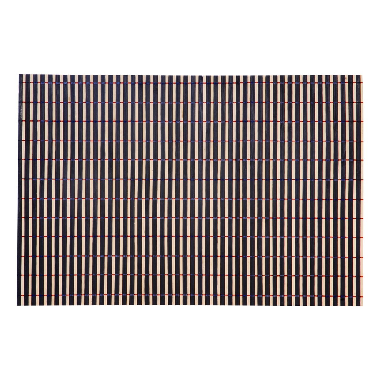 Suport farfurie, Zola®, bambus, negru/bej, 30x45 cm