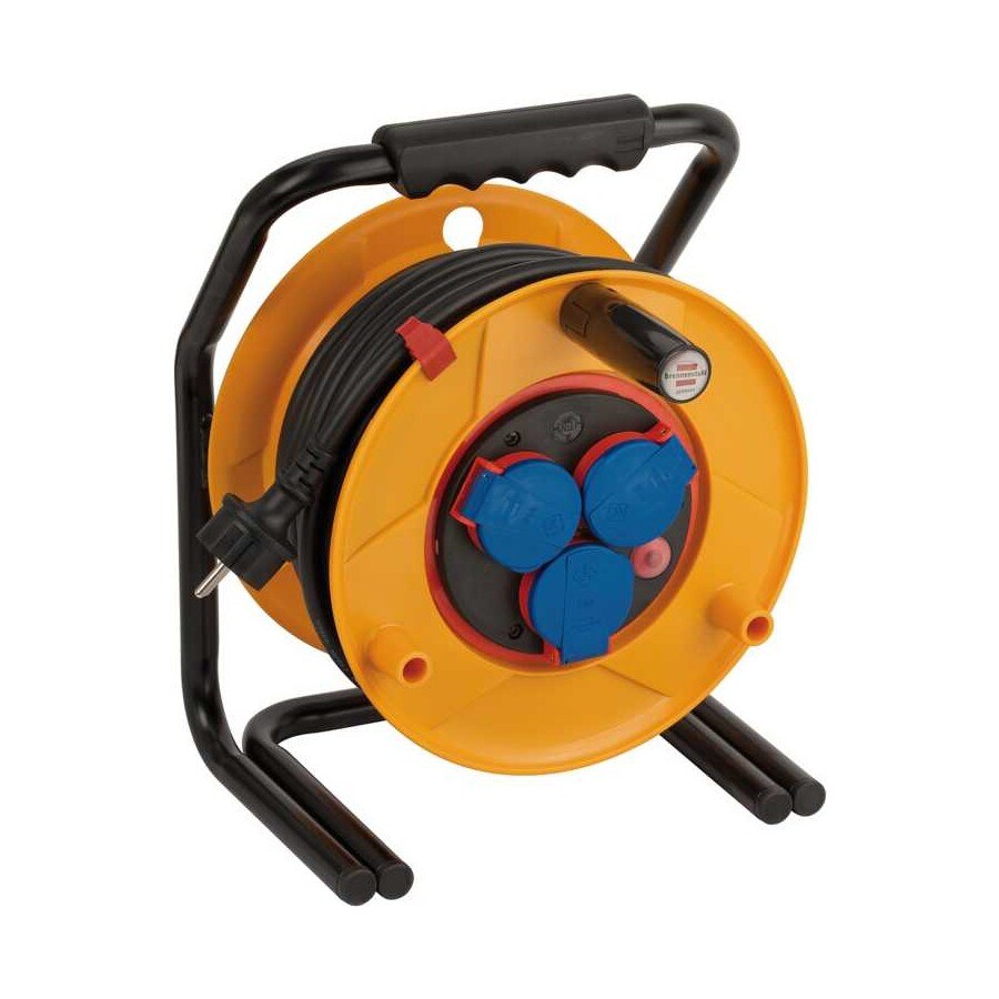 Derulator Brobusta, Brennenstuhl, Bretec IP44 professional 25m H07RNF 3G1,5