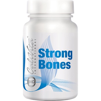 Supliment cu magneziu si calciu pentru rezistenta oaselor, Strong Bones, 100 capsule, CaliVita Supliment cu magneziu si calciu pentru rezistenta oaselor, Strong Bones, 100 capsule, CaliVita