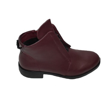 Ghete dama, moderne, cu insertii de diamante, D&J Exclusive, Marsala Ghete dama, moderne, cu insertii de diamante, D&J Exclusive, Marsala