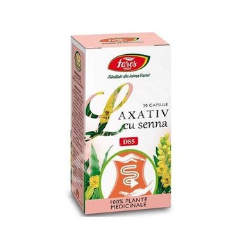 Fares Capsule Laxativ forte, D85, 30 capsule Fares Capsule Laxativ forte, D85, 30 capsule