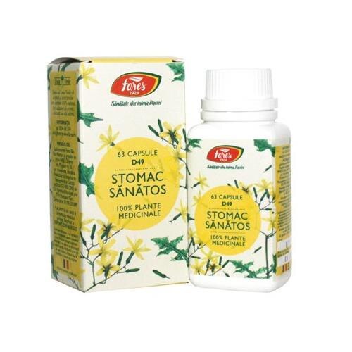 Stomac Sanatos D49, Fares, 63 capsule