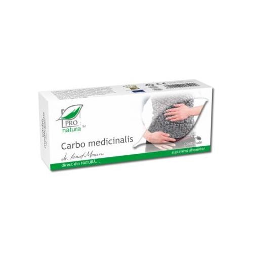 Carbo medicinalis, Pro Natura, 30 capsule