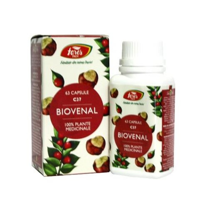 Biovenal, 63 capsule, Fares