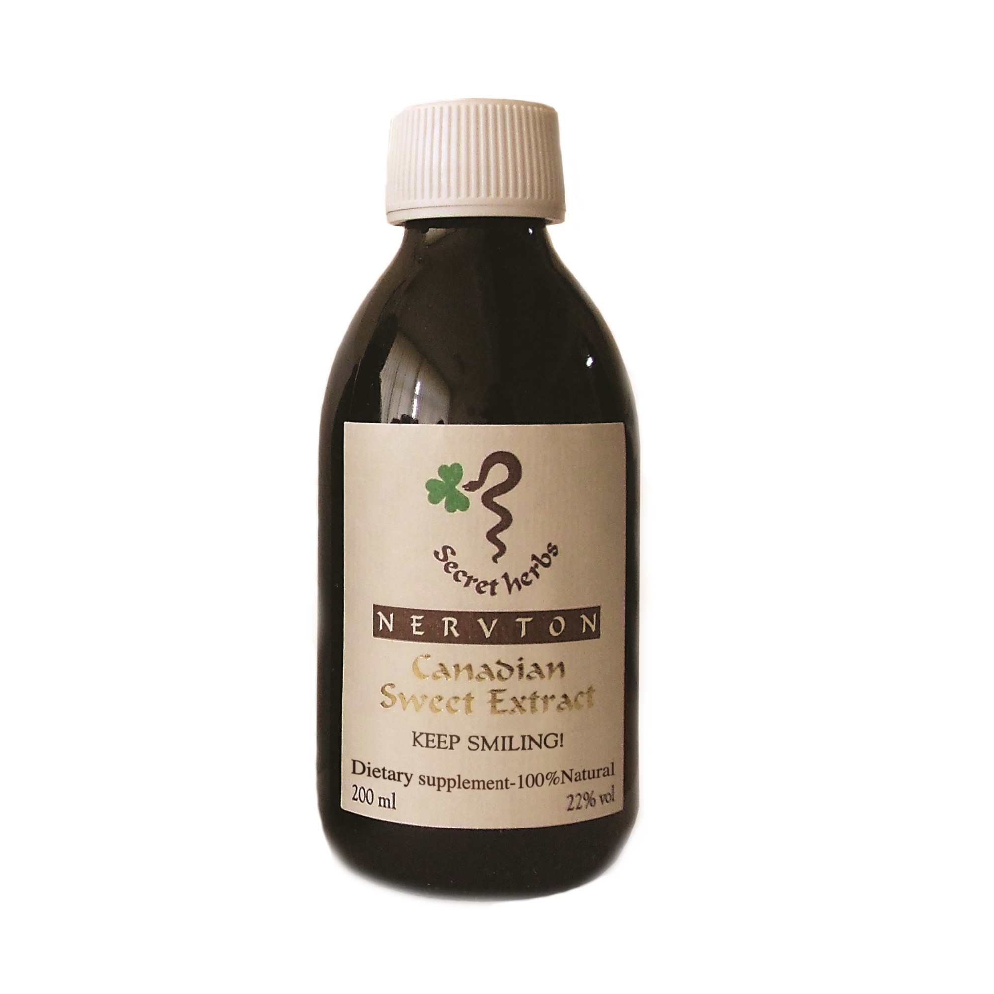 Set 4 Suplimente nutritive NERVTON, Canadian Sweet Extract, 200 ml