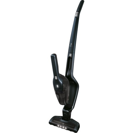 Aspirator vertical 2 in 1 Electrolux EER75NOW, 18 V, Li-Ion, 0.5 L, Perii speciale, Bleumarin