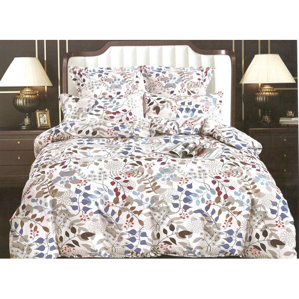 Lenjerie de pat dublu, Finet, 6 Piese, Pentru pat dublu SOF-138