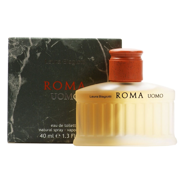 Laura Biagiotti Roma Uomo Férfi parfüm, Eau de Toilette, 40 ml
