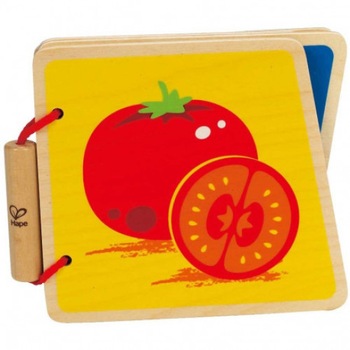 Carticica cu legume, Hape, Multicolor, + 1 an Carticica cu legume, Hape, Multicolor, + 1 an