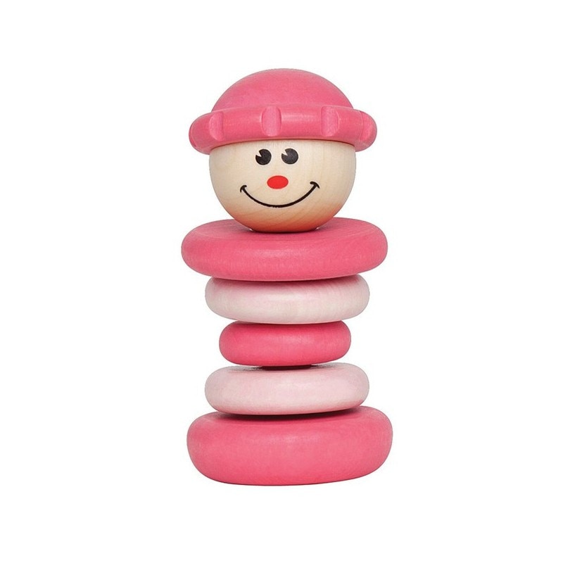 Micuta prietena de construit, Hape, Multicolor, + 1 an