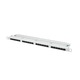 Пач панел, Lanberg patch panel 24 port 0.5U CAT.5E, grey