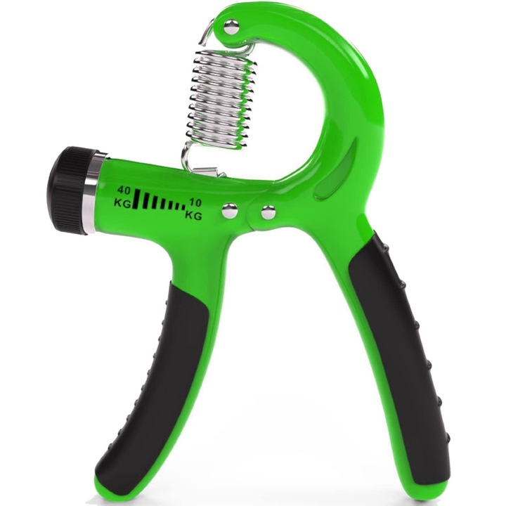 Пружина за ръка MAXIMA 200274, Зелен с черен, С регулиране на натоварването от 10 до 40 кг