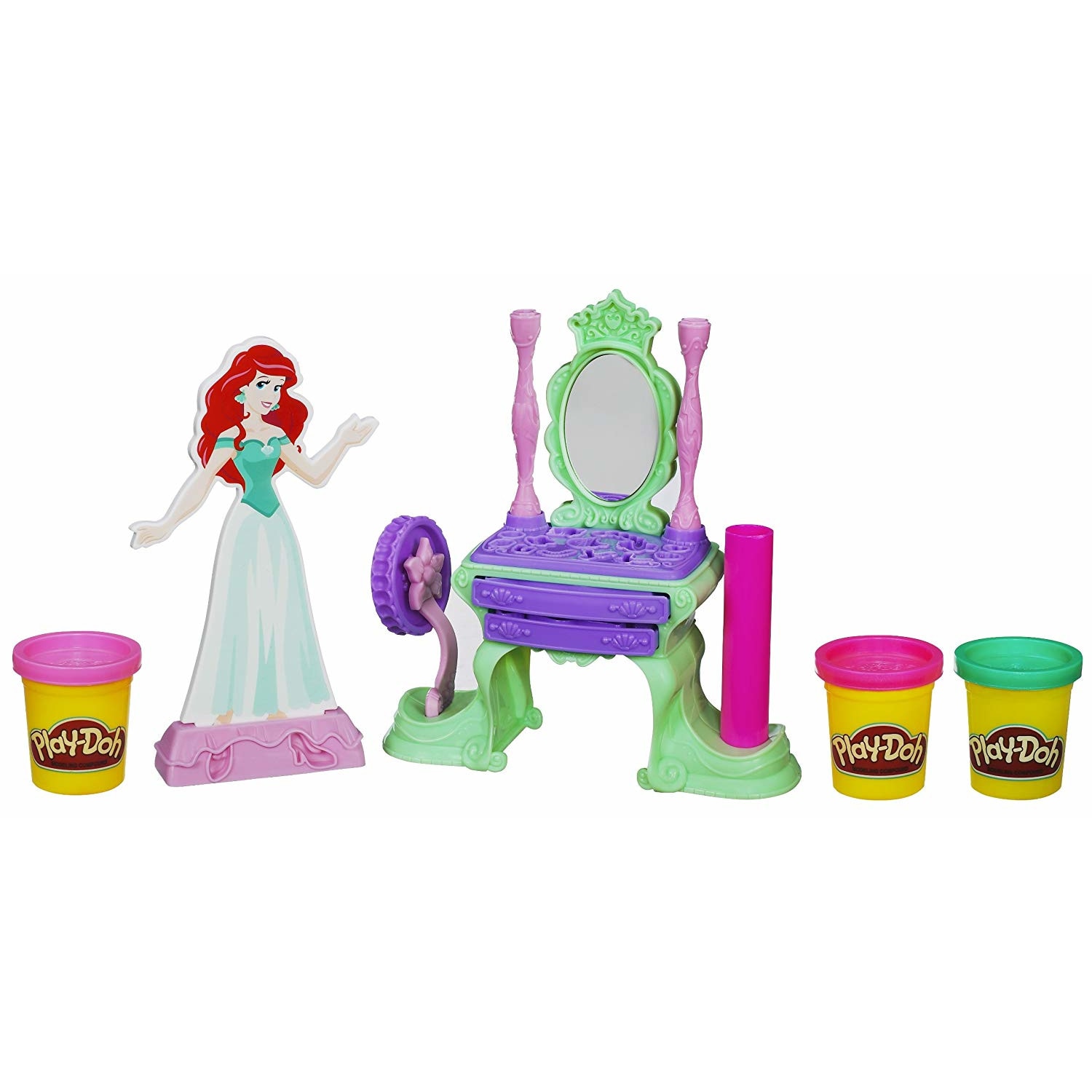Set plastilina, Play Doh, Ariels Royal Vanity A2680 Hasbro