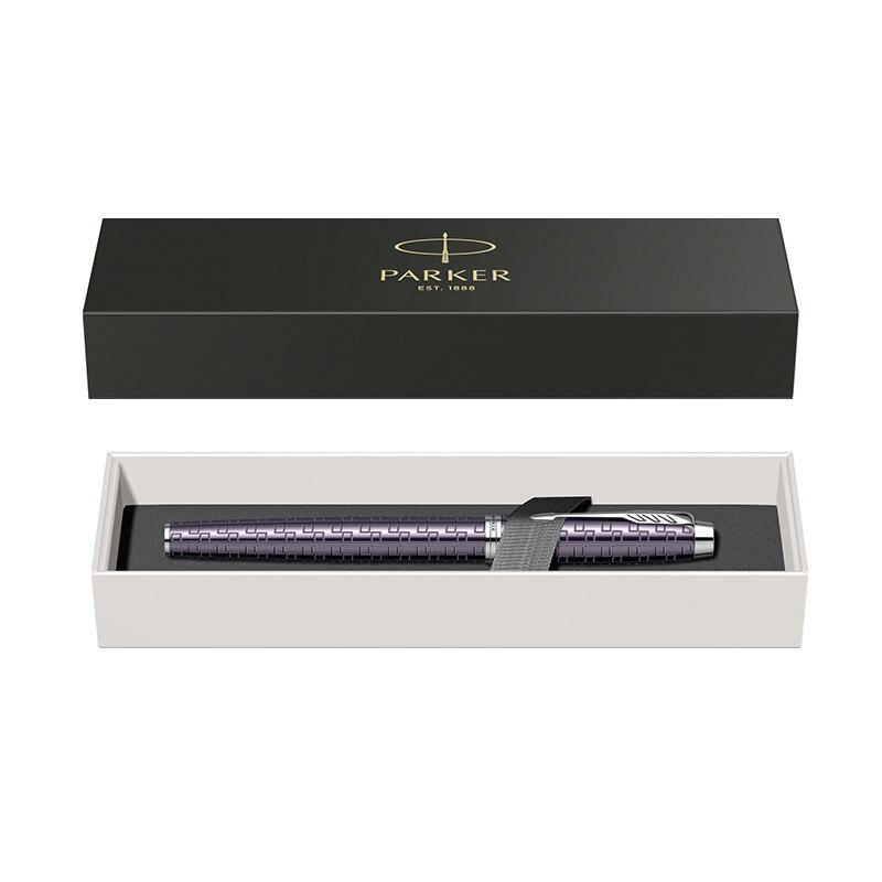 Roller Parker IM Royal Premium violet cu accesorii cromate