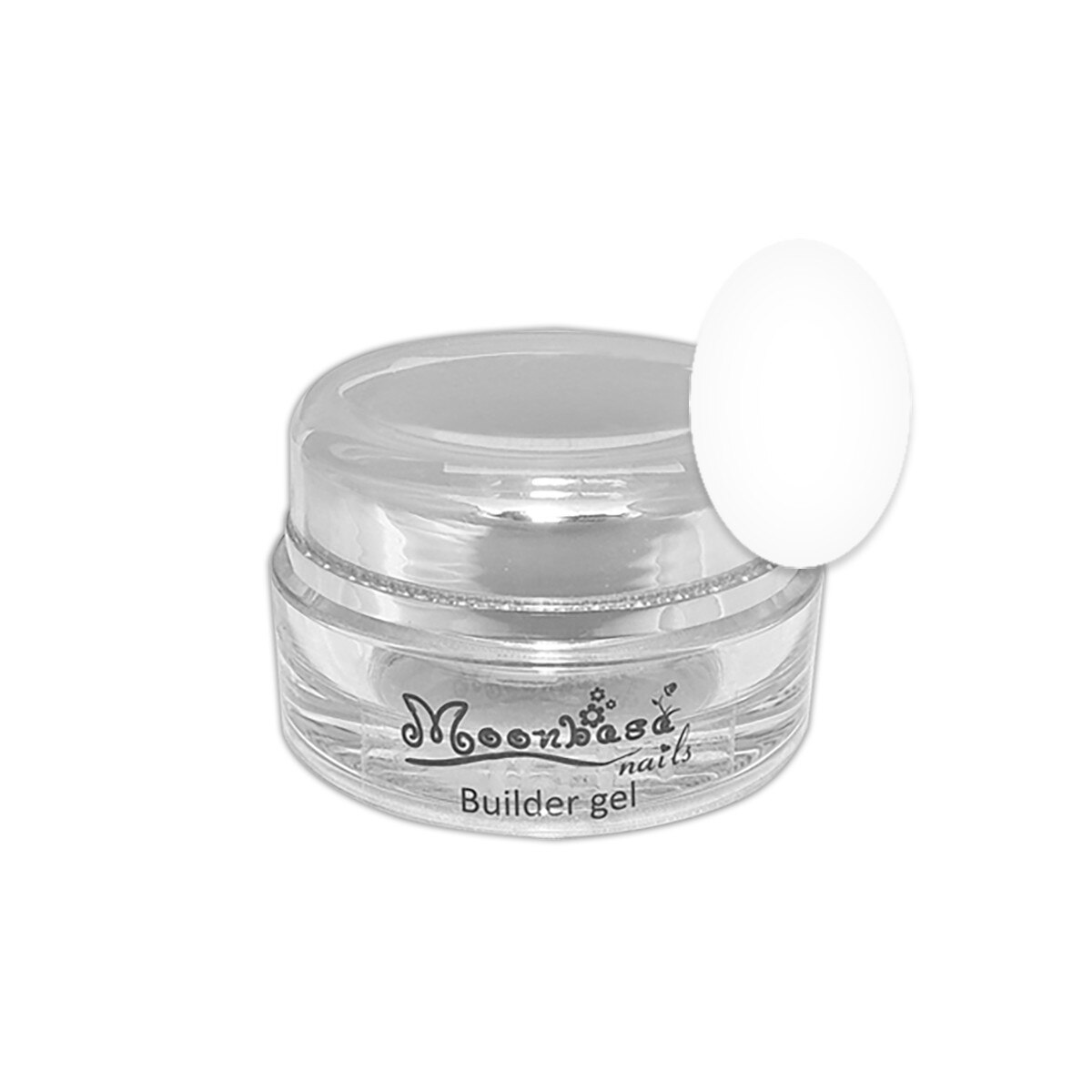 Gel de constructie MoonbasaNails CoverPro# 018, 15g, Alb