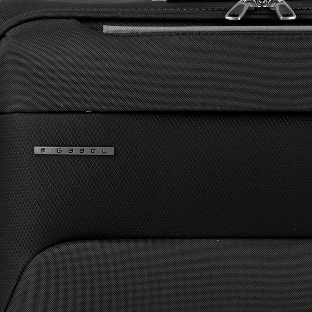 Troler business casual Gabol, colectia Pilotos, negru, laptop 15.6 inch 113419