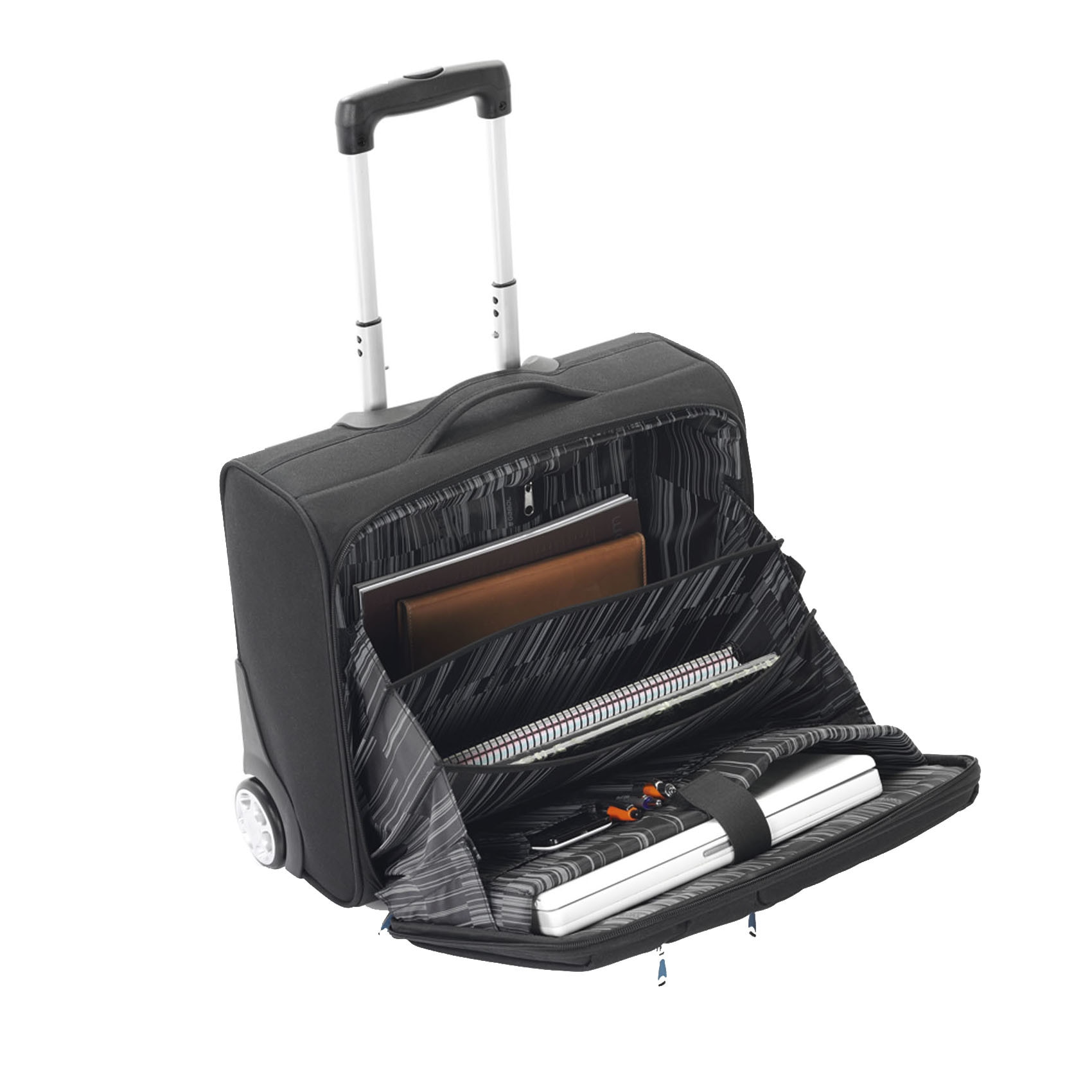 Troler business casual Gabol, colectia Pilotos, negru, laptop 15.6 inch 113419