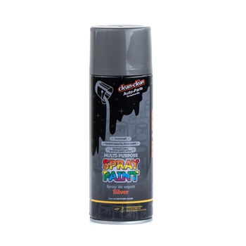 Vopsea argintie spray, Clean-Clean, 400 ml Vopsea argintie spray, Clean-Clean, 400 ml