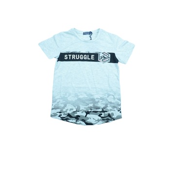 Tricou maneca scurta baieti Happy House HB-2226A, Alb Tricou maneca scurta baieti Happy House HB-2226A, Alb