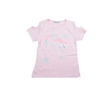 Tricou maneca scurta fete Happy House WB-2558, Roz Tricou maneca scurta fete Happy House WB-2558, Roz