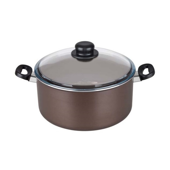 Cratita antiaderenta cu capac Fest Pepper 22 cm 4l