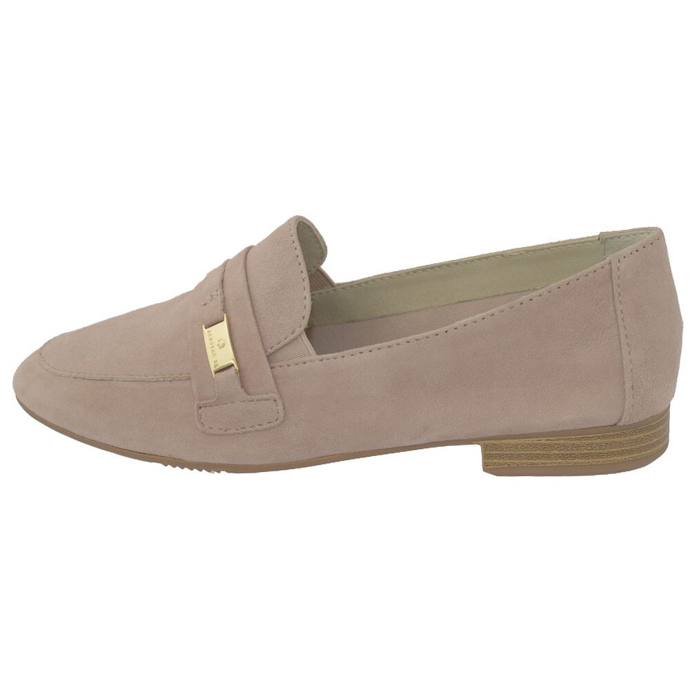 Balerini dama, din piele naturala, marca Jana, 8-24242-22-10-09, roze, Roze