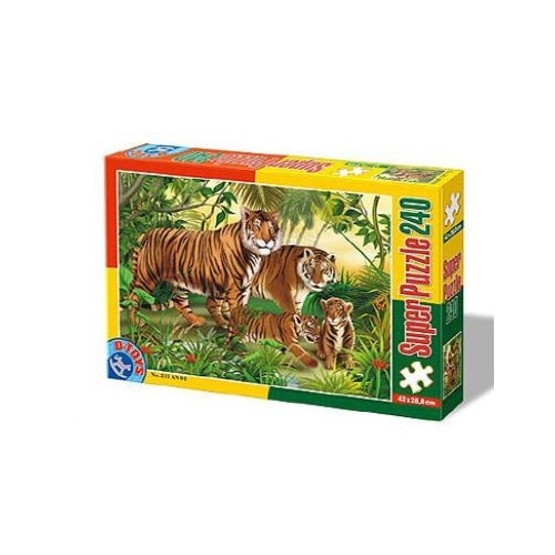 Super Puzzle 240 Piese Tigrisori