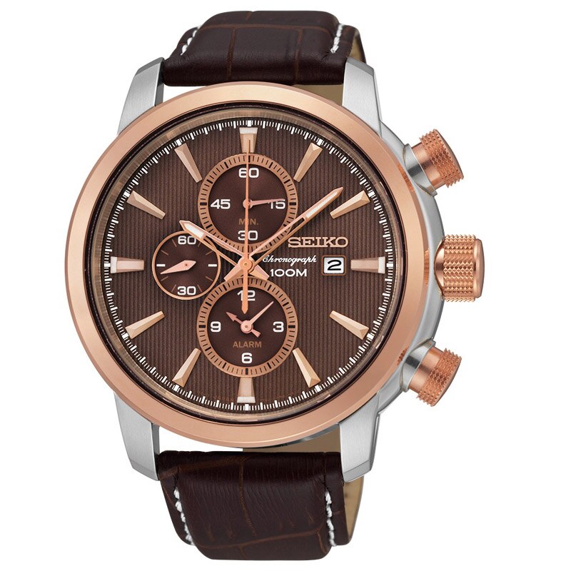 SEIKO SNAF52P1 Alarm Chronograph Férfi karóra eMAG.hu Férfi karórák Tok anyaga Titánium eMAG.hu